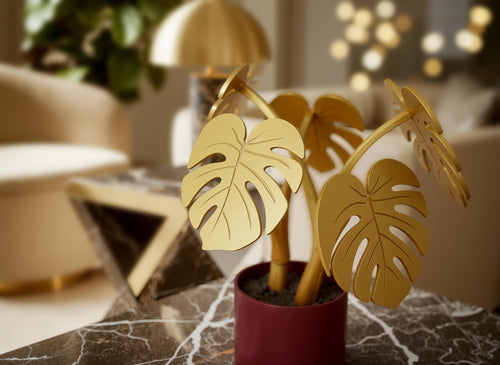 Aurum - Monstera Coaster Set
