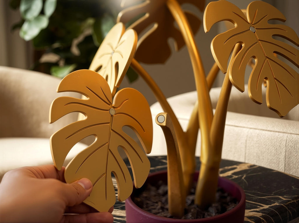 Aurum - Monstera Coaster Set
