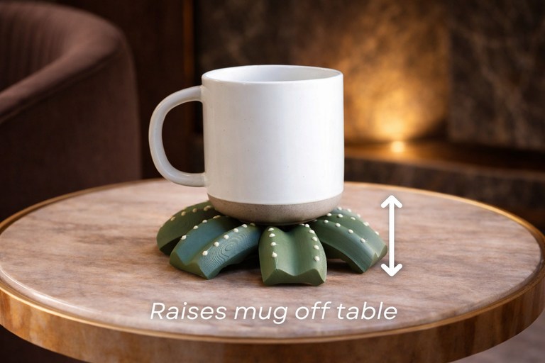 Thick Skin - Cactus Coaster