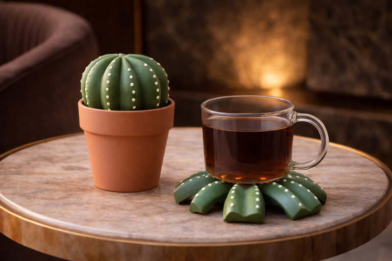 Thick Skin - Cactus Coaster