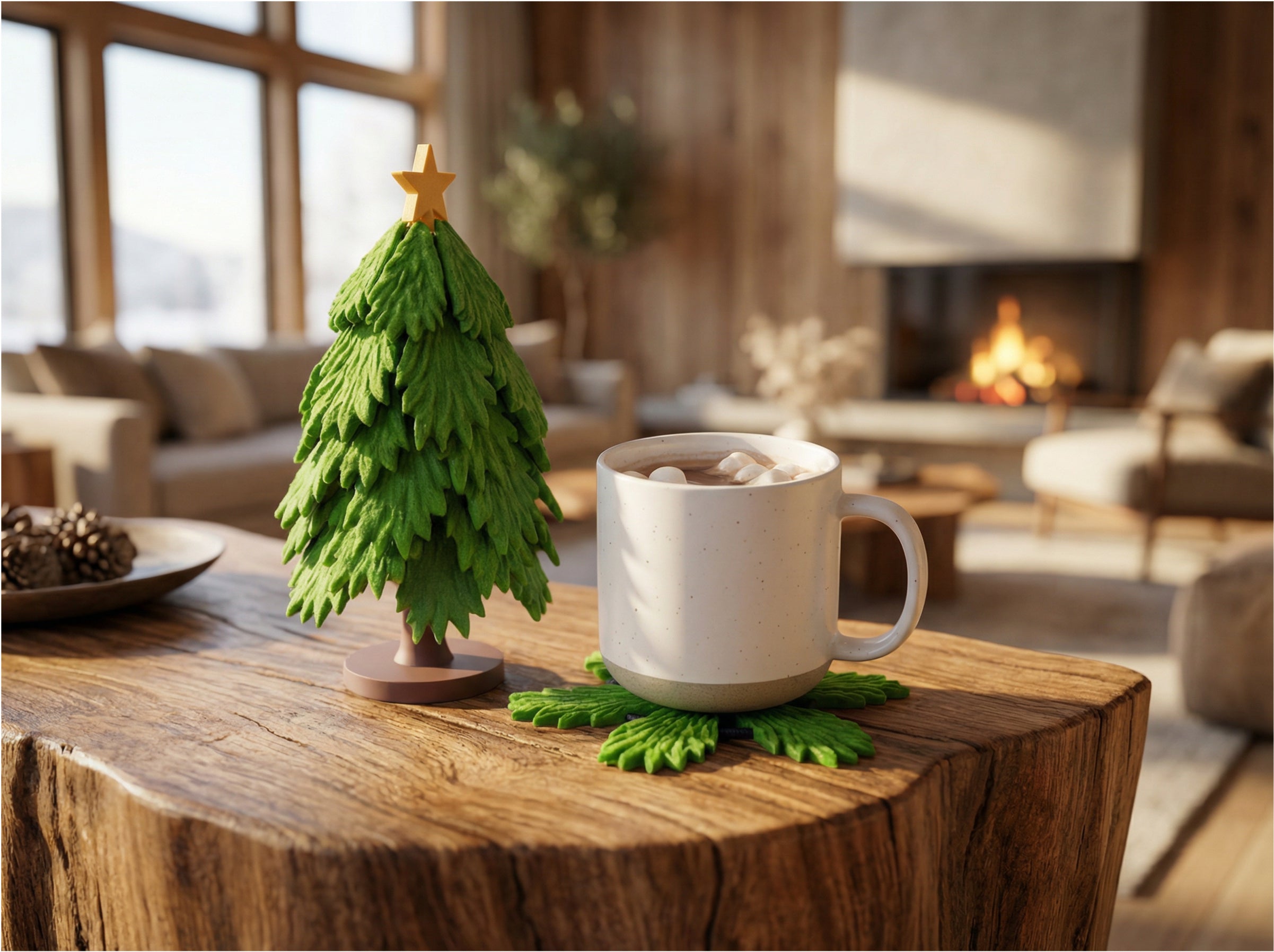 Timber - Christmas Coaster Tree