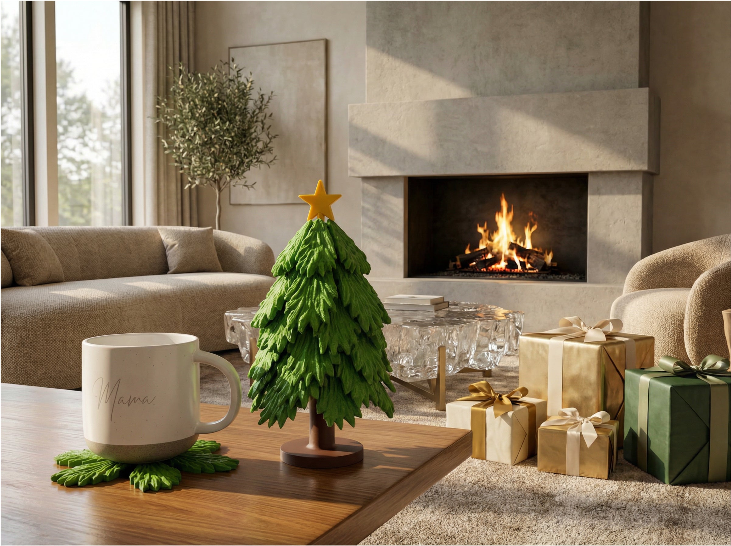Timber - Christmas Coaster Tree